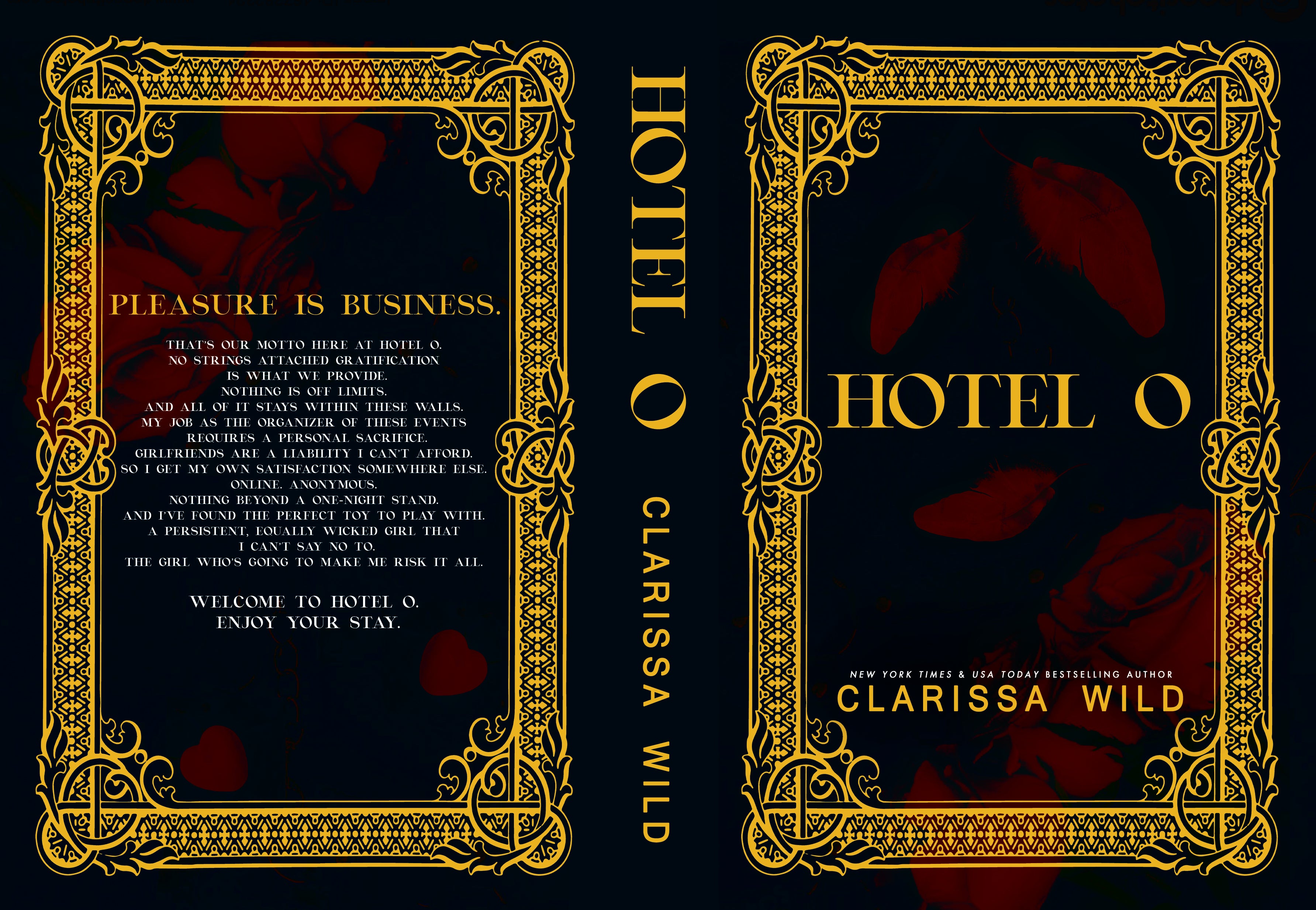 HOTEL O - Gold-Foiled Special Edition with sprayed edges